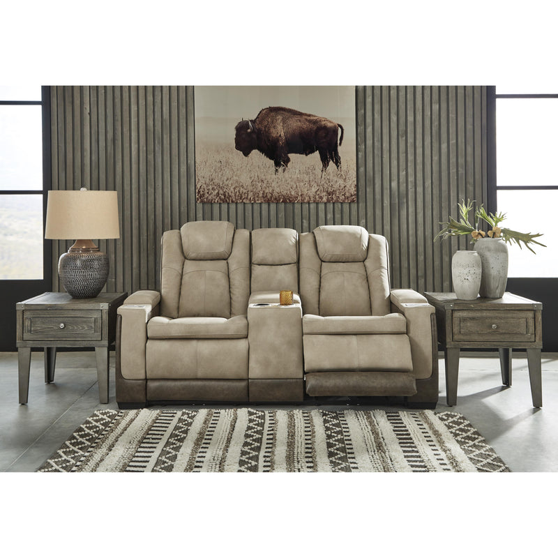 Signature Design by Ashley Next-Gen DuraPella Power Reclining Leather Look Loveseat 2200318 IMAGE 5