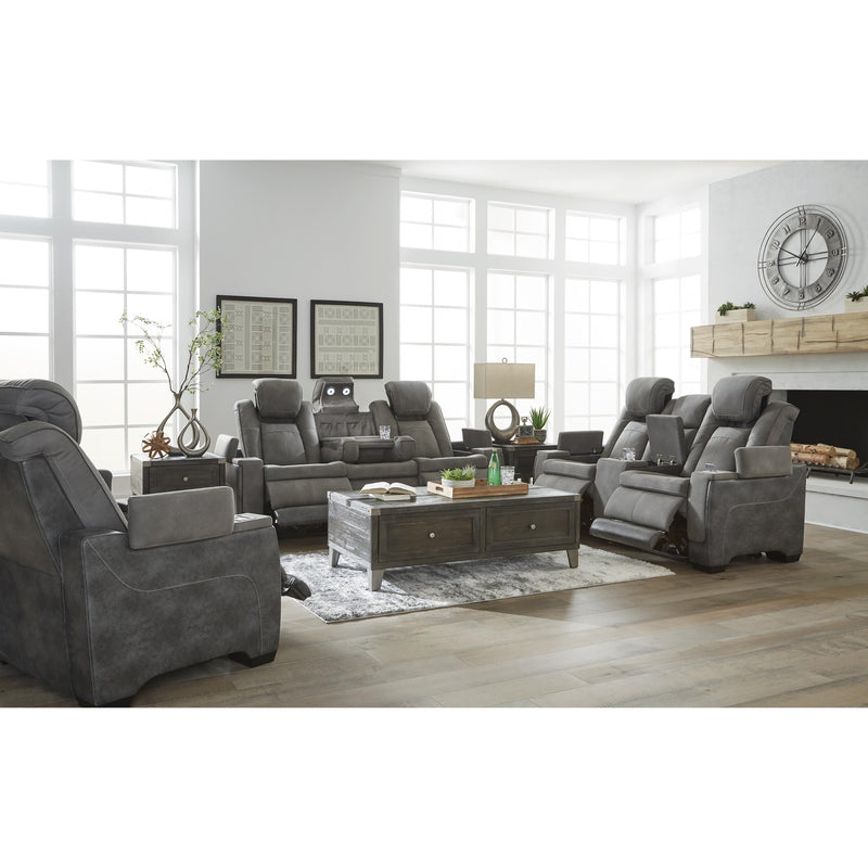 Signature Design by Ashley Next-Gen DuraPella Power Reclining Leather Look Loveseat 2200418 IMAGE 15