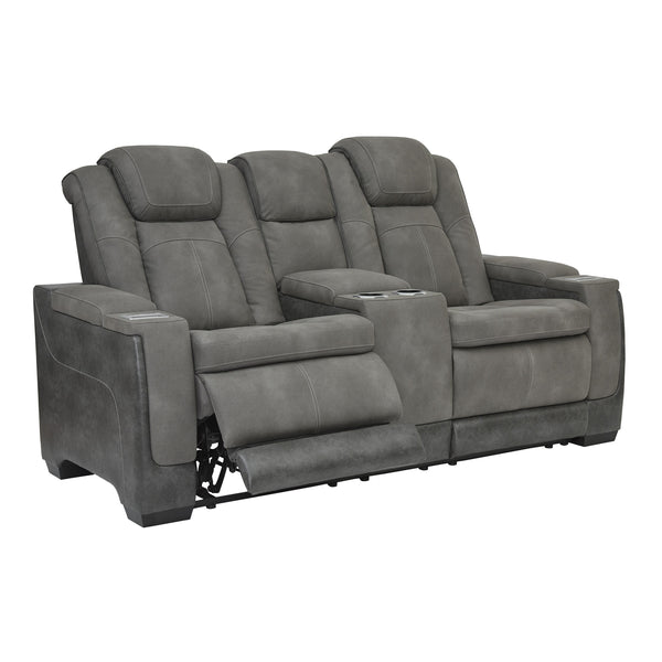 Signature Design by Ashley Next-Gen DuraPella Power Reclining Leather Look Loveseat 2200418 IMAGE 1