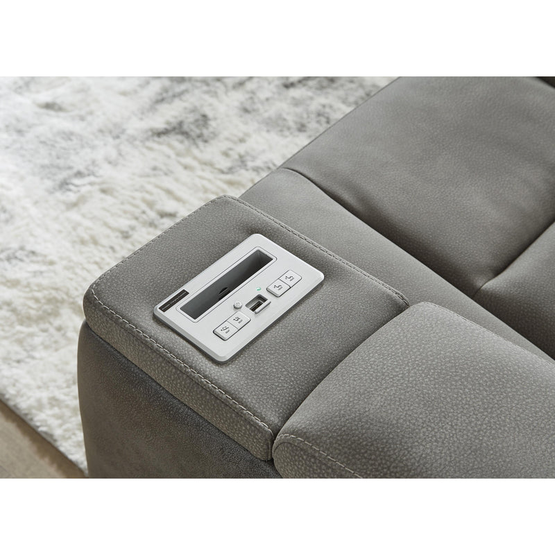 Signature Design by Ashley Next-Gen DuraPella Power Reclining Leather Look Loveseat 2200418 IMAGE 9