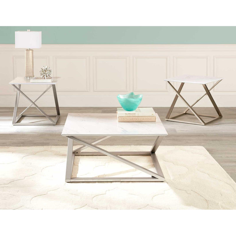 Steve Silver Furniture Zurich Occasional Table Set ZU100C/ZU100E/ZU100E IMAGE 1