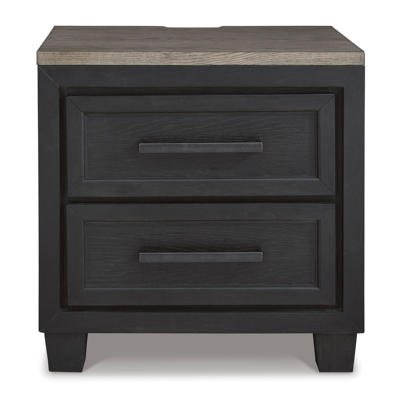 Signature Design by Ashley Foyland 2-Drawer Nightstand B989-92 IMAGE 3