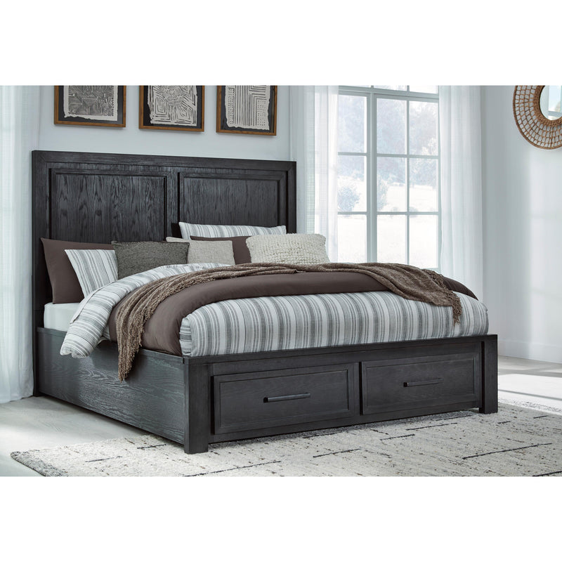 Signature Design by Ashley Foyland California King Panel Bed with Storage B989-58/B989-56S/B989-94 IMAGE 5