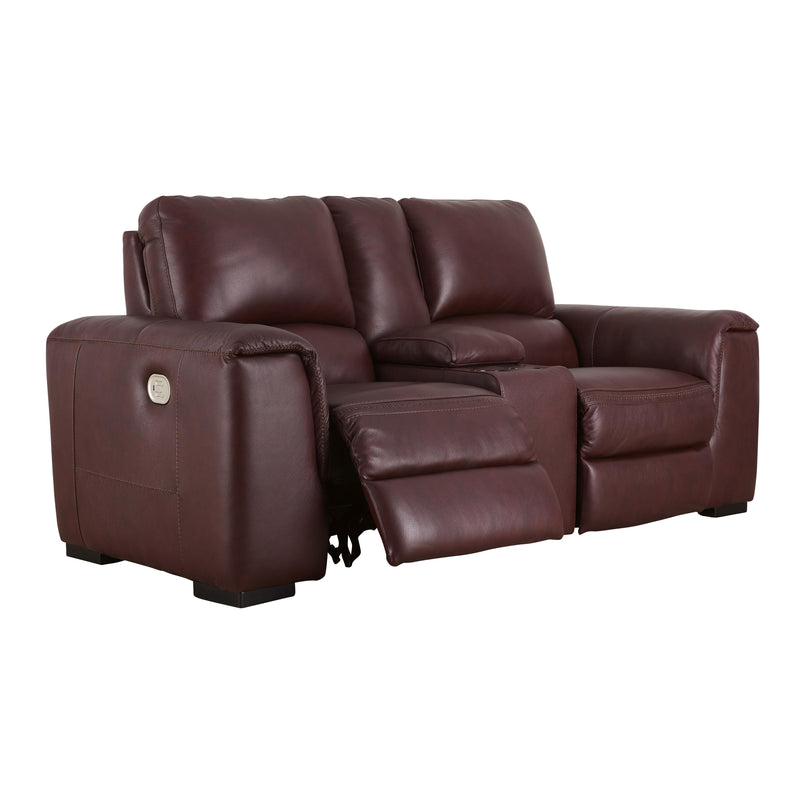 Signature Design by Ashley Alessandro Power Reclining Leather Match Loveseat U2550118 IMAGE 2