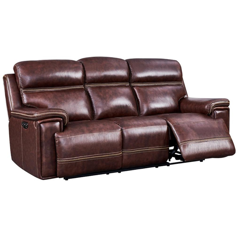 Leather Italia USA Fresno Power Reclining Leather Sofa 1669-EH2394-031004LV IMAGE 1