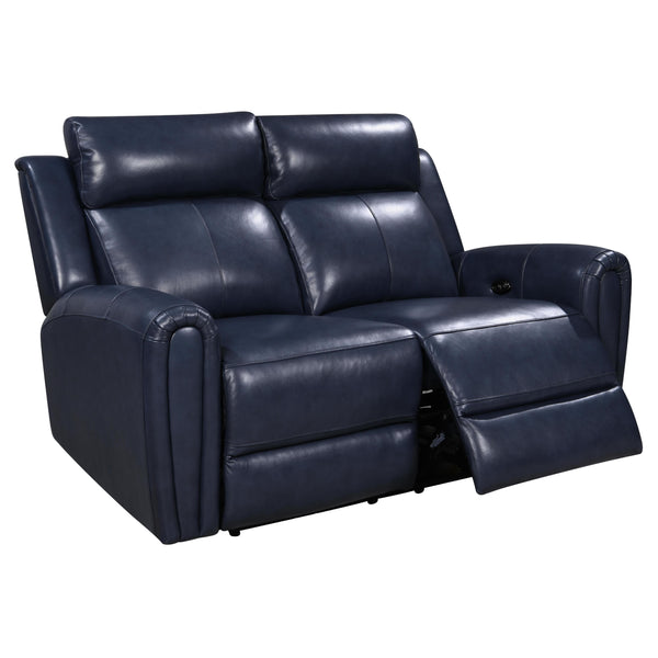 Leather Italia USA Jonathan Power Reclining Leather Loveseat 1712-E3215-027378LV IMAGE 1