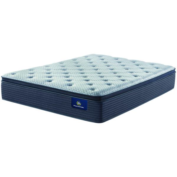 Serta Serene Sky Plush Pillow Top Mattress (Twin) IMAGE 1