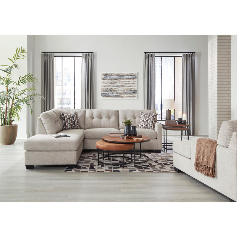 Signature Design by Ashley Mahoney Fabric Full Sleeper Sectional 3100416/3100483 IMAGE 5