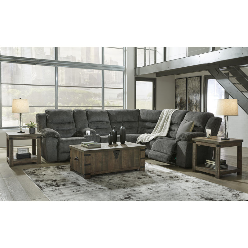 Signature Design by Ashley Nettington Power Reclining Fabric 3 pc Sectional 4410101/4410177/4410175 IMAGE 7