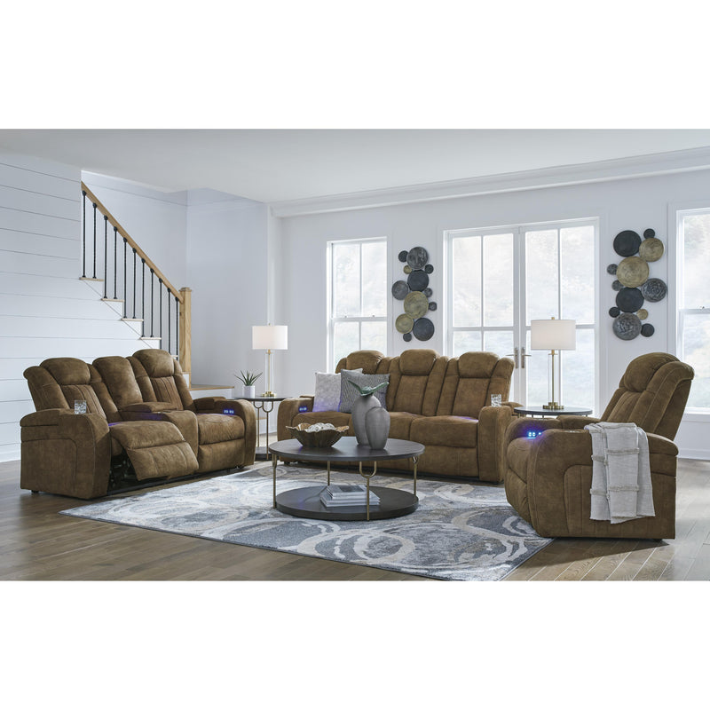 Signature Design by Ashley Wolfridge Power Reclining Leather Look Sofa 6070315 IMAGE 19