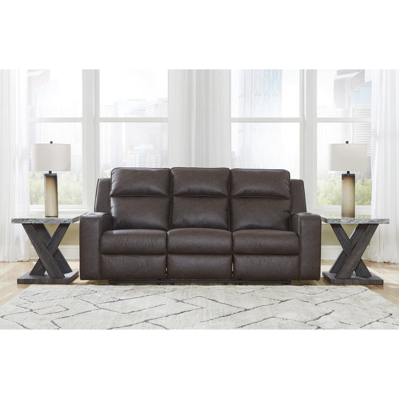 Signature Design by Ashley Lavenhorne Reclining Leather Look Sofa 6330689 IMAGE 6