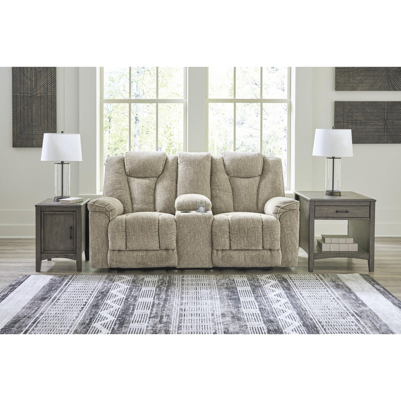 Signature Design by Ashley Hindmarsh Power Reclining Fabric Loveseat 9030918 IMAGE 7