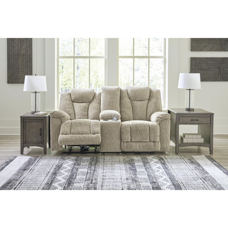 Signature Design by Ashley Hindmarsh Power Reclining Fabric Loveseat 9030918 IMAGE 8