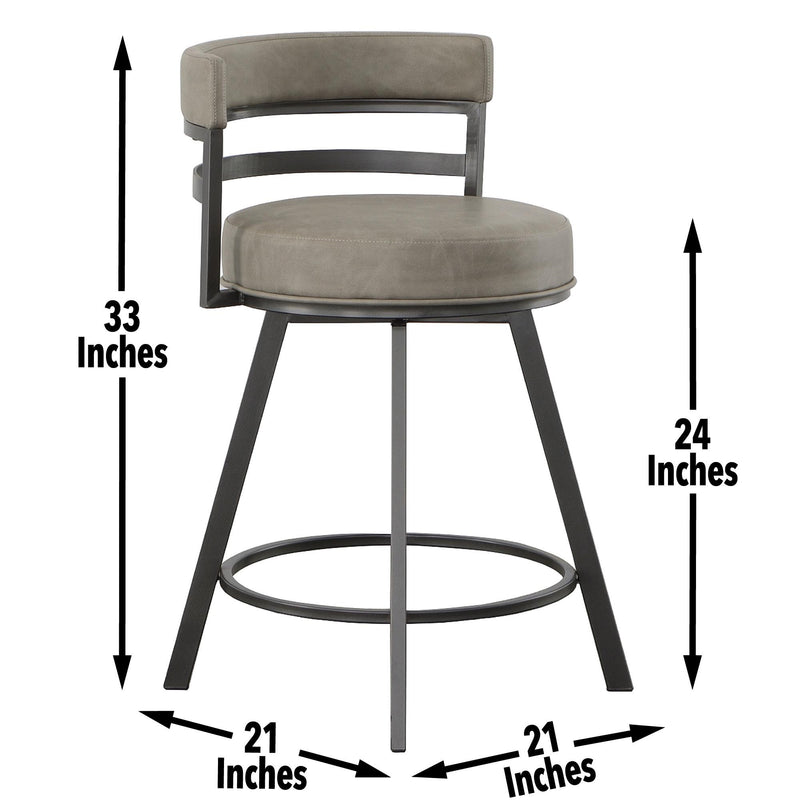 Steve Silver Furniture Gene Counter Height Stool GEN600CS IMAGE 7