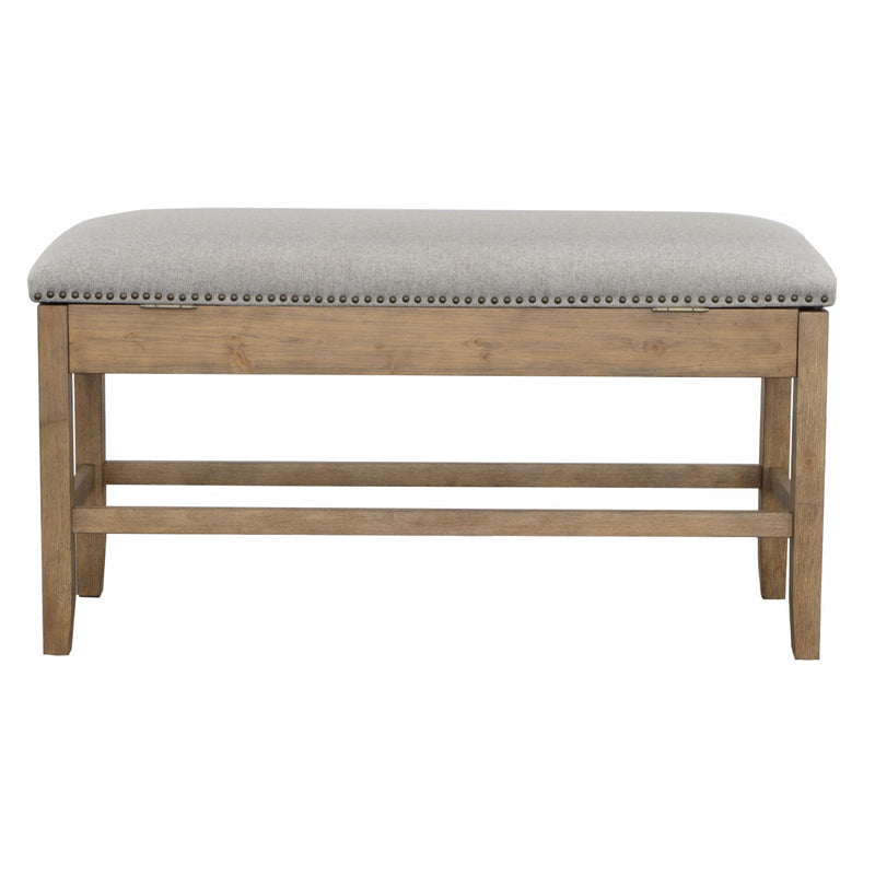 Steve Silver Furniture Grayson Counter Height Bench GS600CBG IMAGE 5