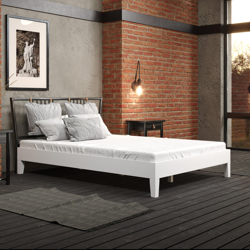 Steve Silver Furniture Nix Full Platform Bed NIX900FPBW IMAGE 16