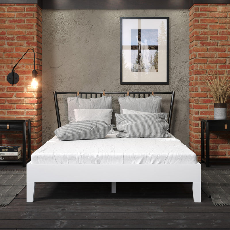 Steve Silver Furniture Nix Full Platform Bed NIX900FPBW IMAGE 17