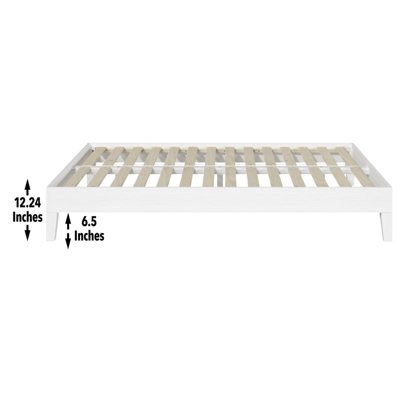 Steve Silver Furniture Nix Full Platform Bed NIX900FPBW IMAGE 18