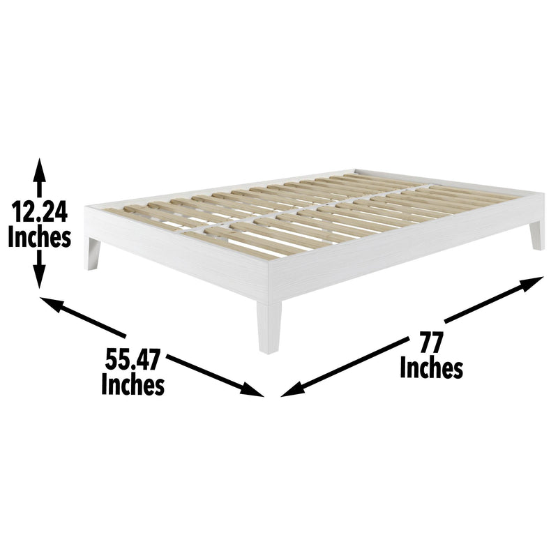 Steve Silver Furniture Nix Full Platform Bed NIX900FPBW IMAGE 19