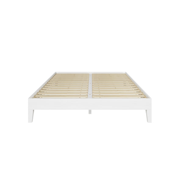 Steve Silver Furniture Nix Queen Platform Bed NIX900QPBW IMAGE 1