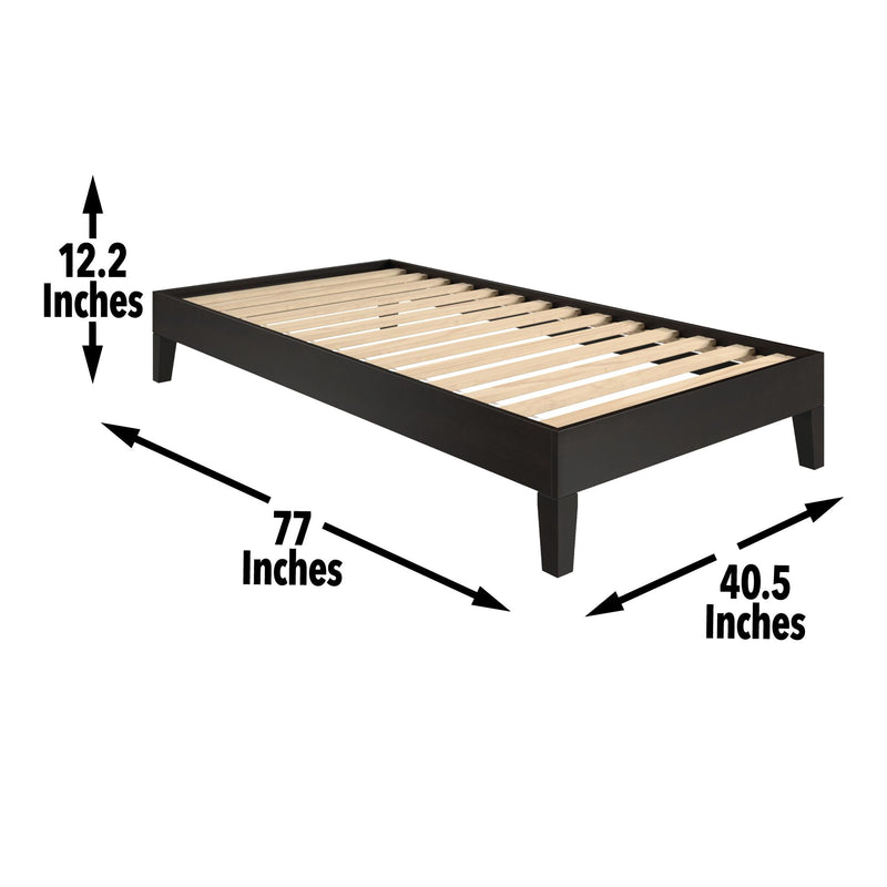 Steve Silver Furniture Nix Twin Platform Bed NIX900TPBB IMAGE 15