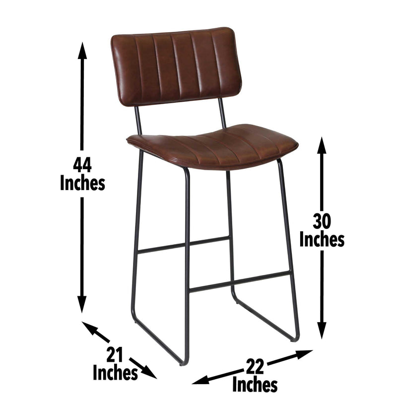 Steve Silver Furniture Tribeca Pub Height Stool TRI600BS IMAGE 10