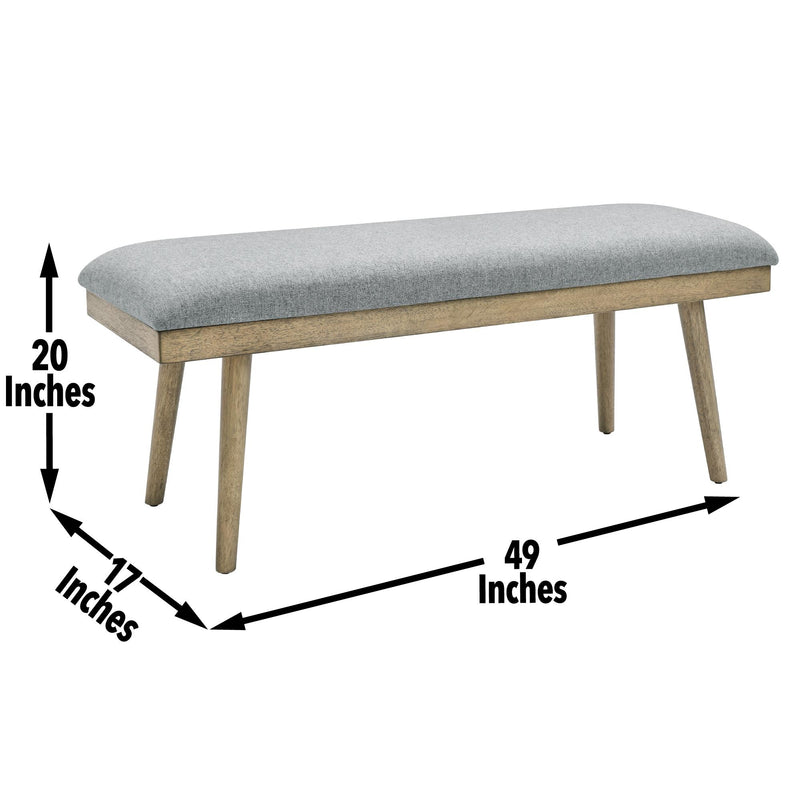 Steve Silver Furniture Vida Bench VD500BNG IMAGE 7