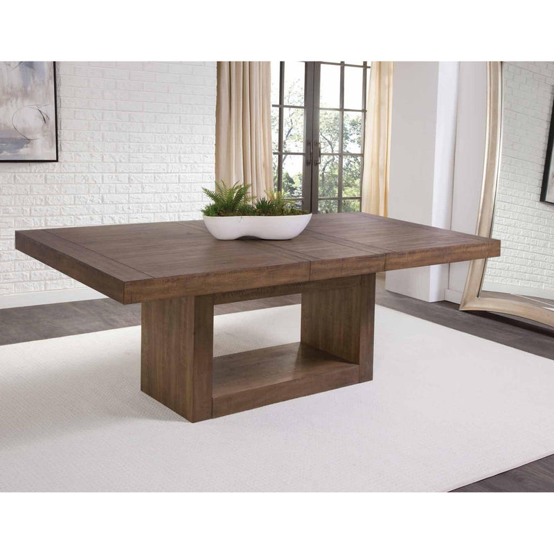 Steve Silver Furniture Garland Dining Table with Pedestal Base GA500TB/GA500TT IMAGE 9