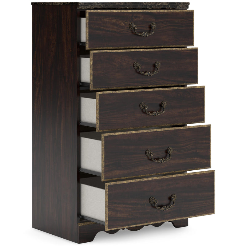 Signature Design by Ashley Glosmount 5-Drawer Chest B1055-245 IMAGE 2