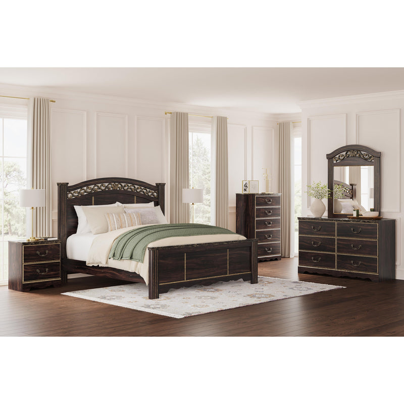 Signature Design by Ashley Glosmount King Poster Bed B1055-66/B1055-68/B1055-97 IMAGE 8