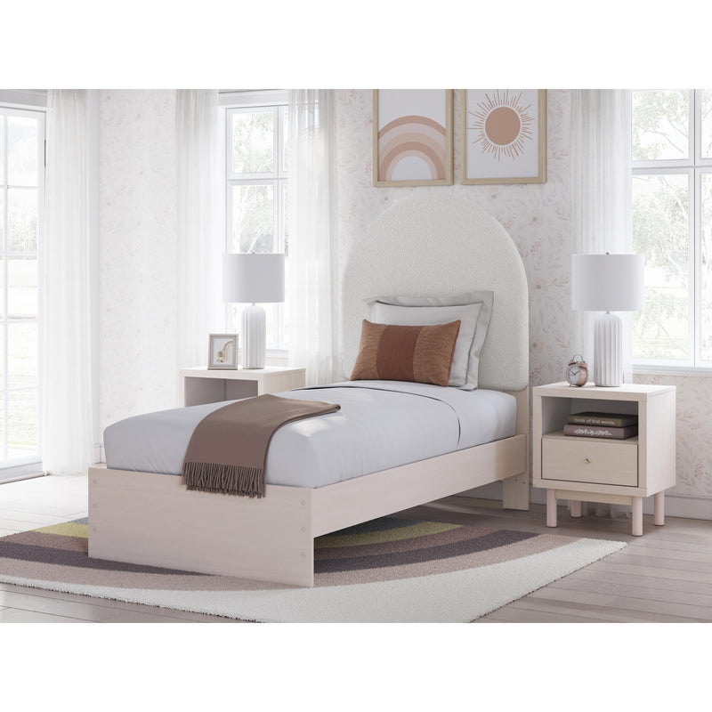 Signature Design by Ashley Wistenpine Twin Upholstered Panel Bed B1323-53/B1323-52/B1323-89/B100-11 IMAGE 5