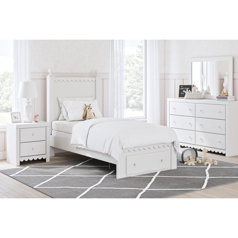 Signature Design by Ashley Mollviney Twin Panel Bed with Storage B2540-53/B2540-52S/B2540-83 IMAGE 9