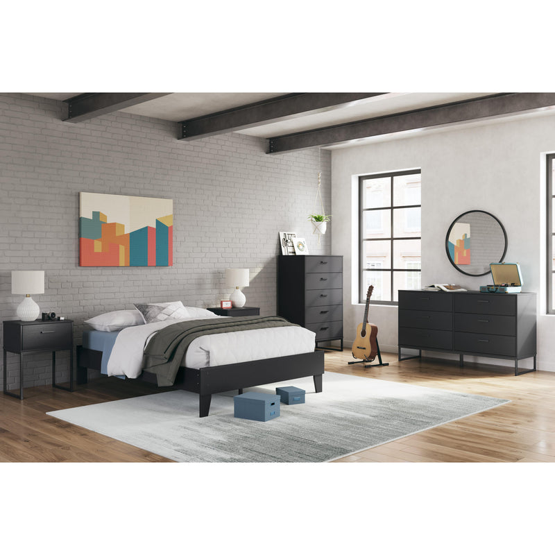 Signature Design by Ashley Socalle Full Platform Bed EB1865-112 IMAGE 6