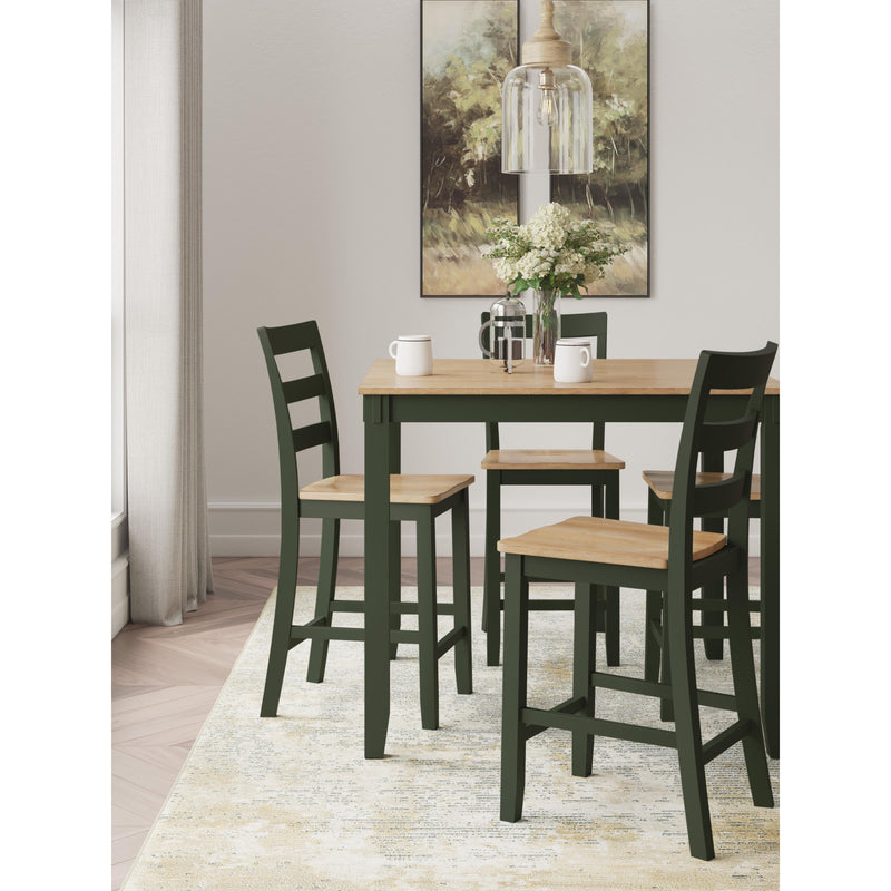 Signature Design by Ashley Gesthaven 5 pc Counter Height Dinette D401-223 IMAGE 4