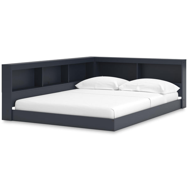 Signature Design by Ashley Simmenfort Full Bookcase Bed with Storage EB1528-165/EB1528-182 IMAGE 1