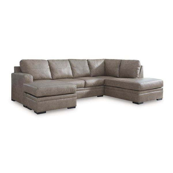 Signature Design by Ashley Amuleto Leather Match 2 pc Sectional 2240502/2240517 IMAGE 1