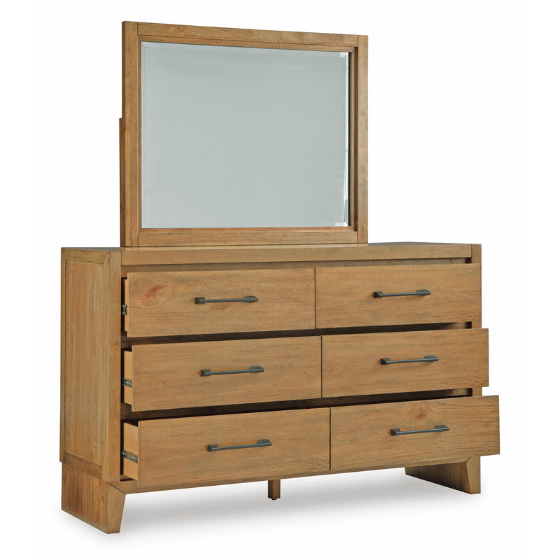 Signature Design by Ashley Sherbana 6-Drawer Dresser with Mirror B833-31/B833-36 IMAGE 2