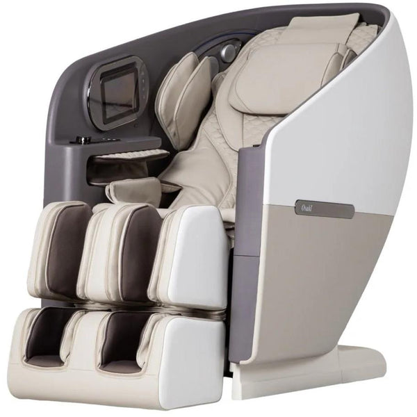 Osaki Massage Chair Massage Chairs Massage Chair OS-Flagship 4D Massage Chair - Taupe IMAGE 1