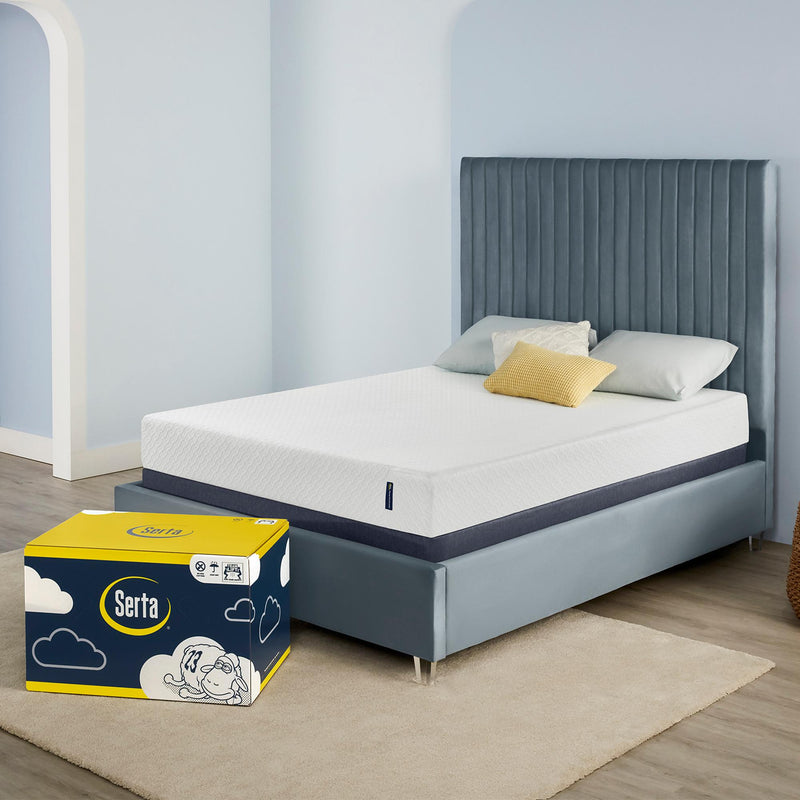 Serta Sheep Slumber 8" Medium Firm Memory Foam Mattress (Queen) IMAGE 2