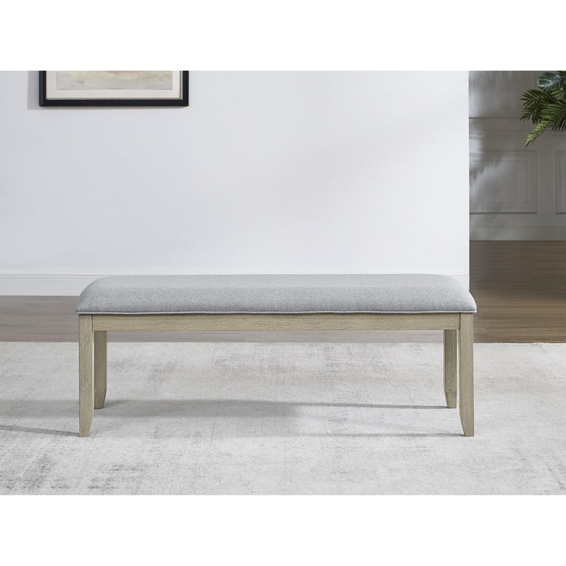 Steve Silver Furniture Carena CA520BNG Backless Dining Bench Gray IMAGE 2