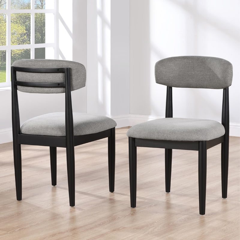 Steve Silver Furniture Magnolia MM520KS Black Side Chair IMAGE 3