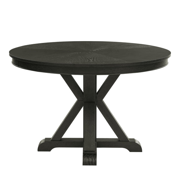 Steve Silver Furniture Rylie RL500K-DB-TT Dining Table, Black IMAGE 1