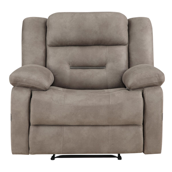 Steve Silver Furniture Abilene ABE900CN Tan Manual Recliner IMAGE 1