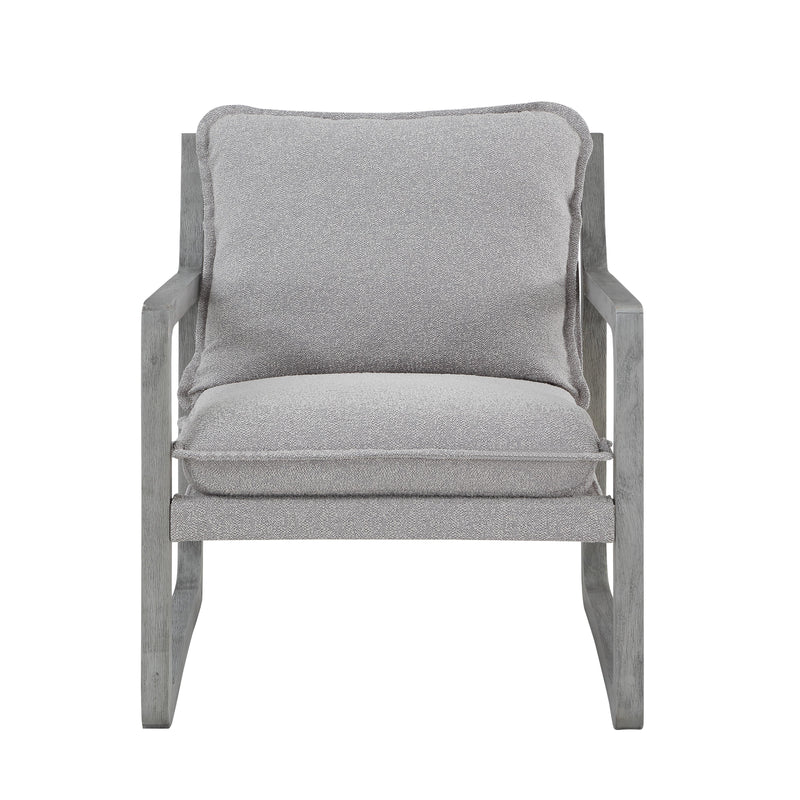 Steve Silver Furniture Kai KAI850ACG Accent Chair Gray IMAGE 2