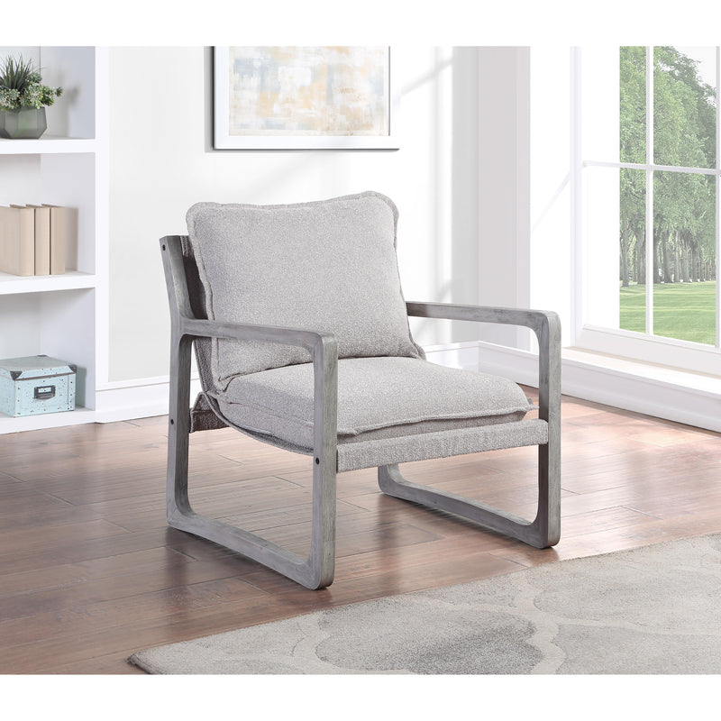 Steve Silver Furniture Kai KAI850ACG Accent Chair Gray IMAGE 4