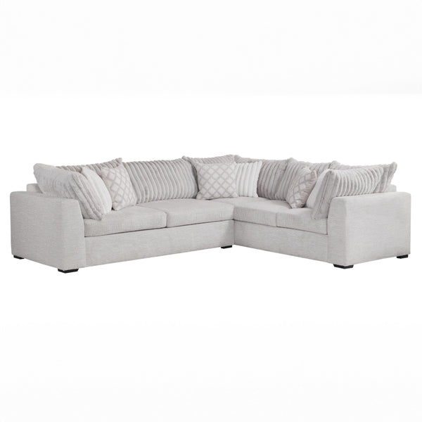 Steve Silver Furniture Miguel MIG900W White 2 pc Sectional IMAGE 1