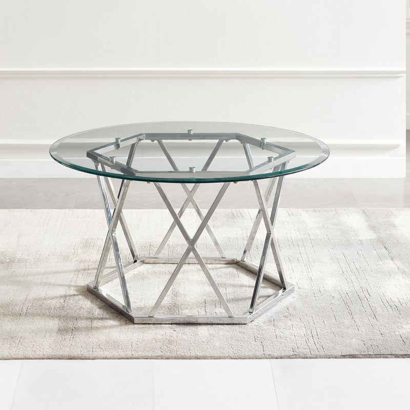 Steve Silver Furniture Escondido ED200C Round Cocktail Table IMAGE 3