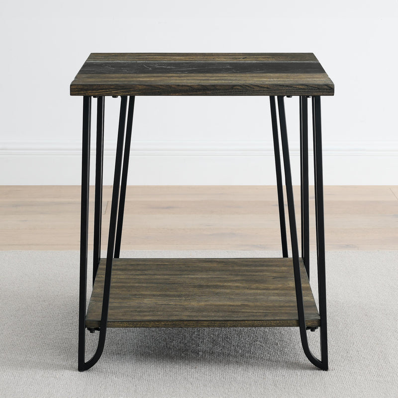 Steve Silver Furniture Harper HP300E End Table w/Sintered Stone Inlay IMAGE 3