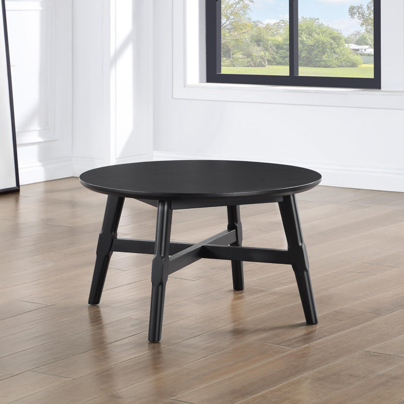 Steve Silver Furniture Oslo OLS100CK Coffee Table Black IMAGE 3