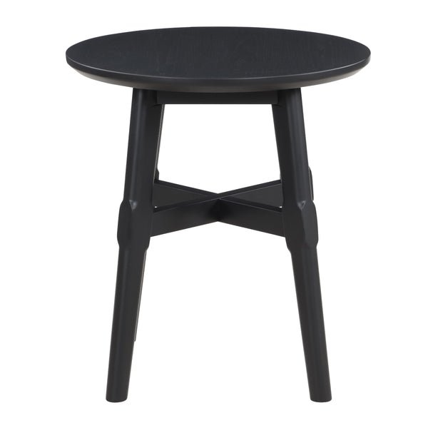 Steve Silver Furniture Oslo OLS100EK End Table Black IMAGE 1